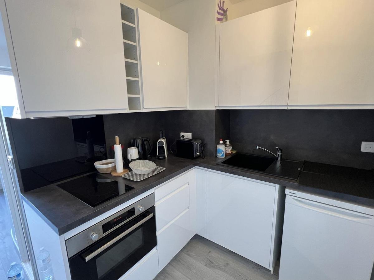 Cabourg : Duplex Renove 2 Pieces, Acces Direct Plage, Fibre, Parking, Cuisine Equipee, 4 Pers. - Fr-1-487-351 Eksteriør bilde